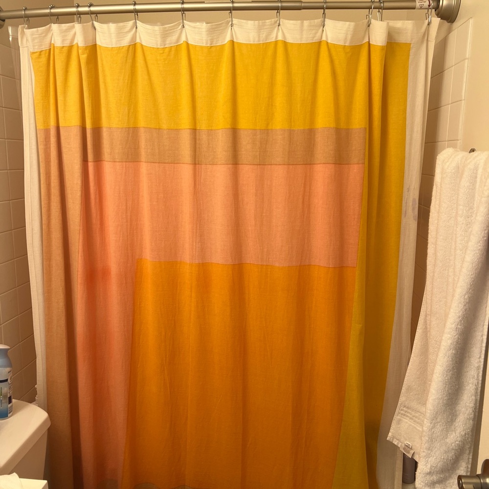 Urban Outfitters shower curtain